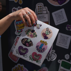 Stickers Δε Τσιλ Πιλ x Foxy Lady