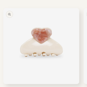 Hair Clip Sasstie Luv Blush