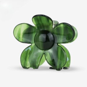 Hair Clip Sasstie Bloom Green Reef
