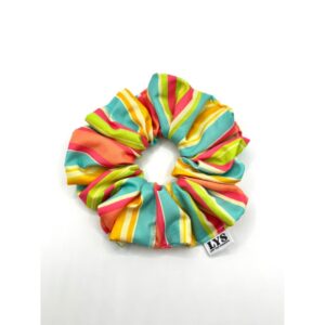 Love Your Scrunchie Πολύχρωμο Ριγέ