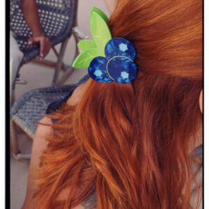 Hair Clip Blueberry