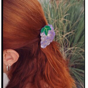 Hair Clip Grape - Image 1